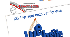 Desktop Screenshot of gebroedersgroothedde.nl